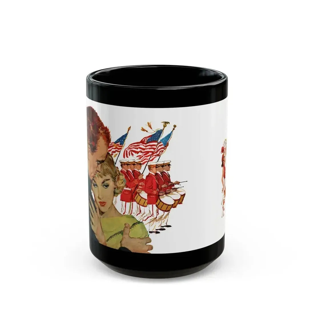 A Very Dear Friend, McCall's, June 1956 - Black Coffee Mug 15oz - Go Mug Yourself