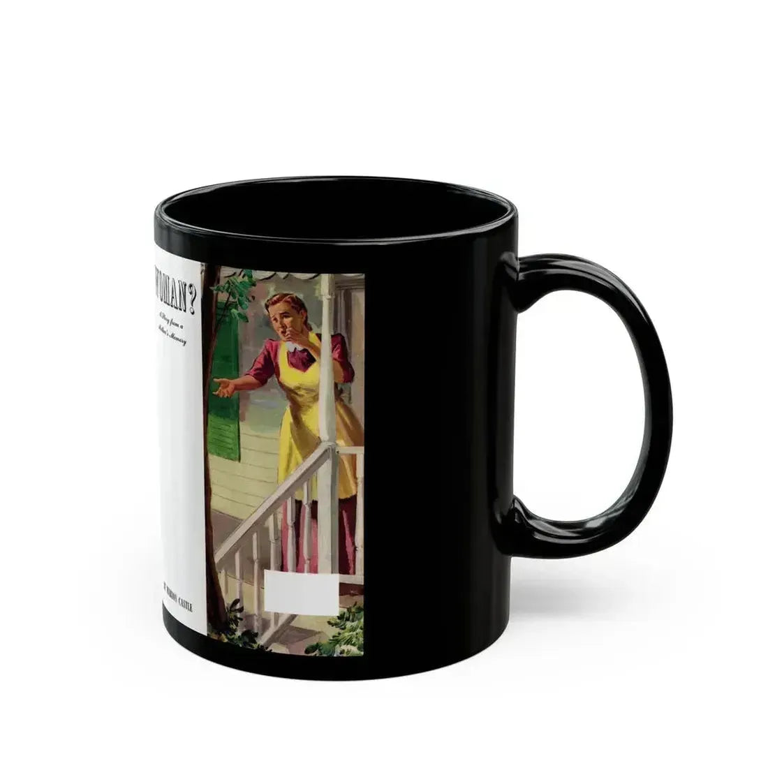 A Very Wordly Woman (1), Life Story magazine, May 1944 - Black Coffee Mug - Go Mug Yourself