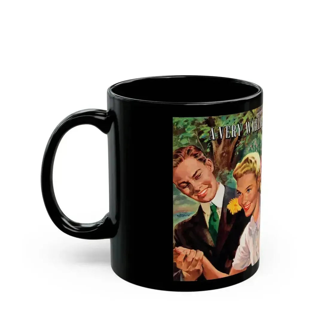 A Very Wordly Woman (1), Life Story magazine, May 1944 - Black Coffee Mug - Go Mug Yourself
