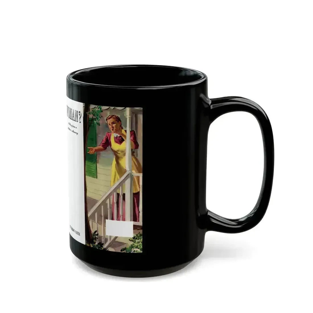 A Very Wordly Woman (1), Life Story magazine, May 1944 - Black Coffee Mug - Go Mug Yourself