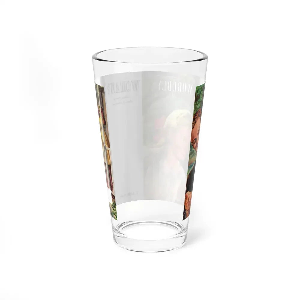 A Very Wordly Woman (1), Life Story magazine, May 1944 (Magazine Illustration) Pint Glass 16oz - Go Mug Yourself