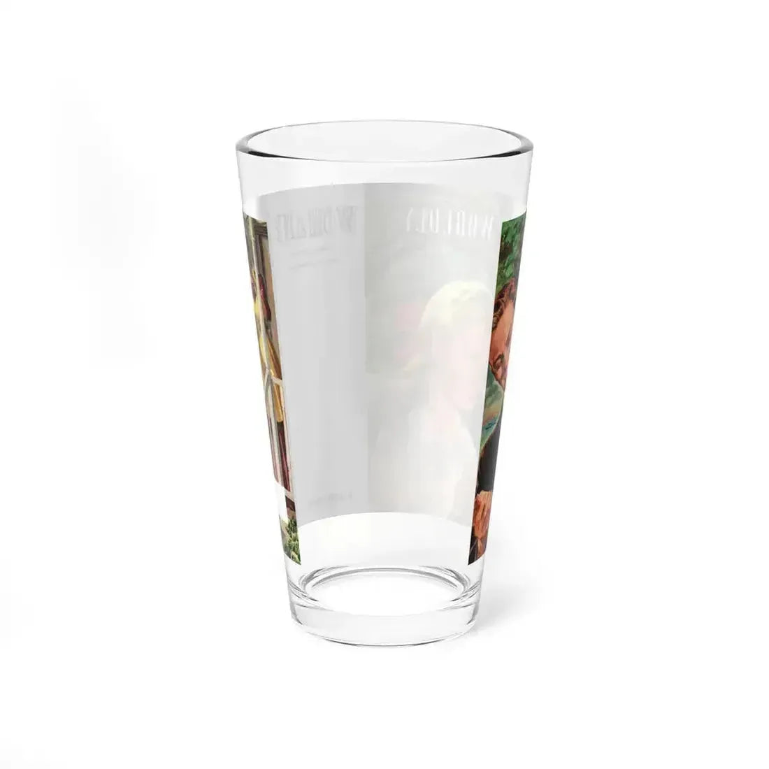A Very Wordly Woman (1), Life Story magazine, May 1944 (Magazine Illustration) Pint Glass 16oz - Go Mug Yourself