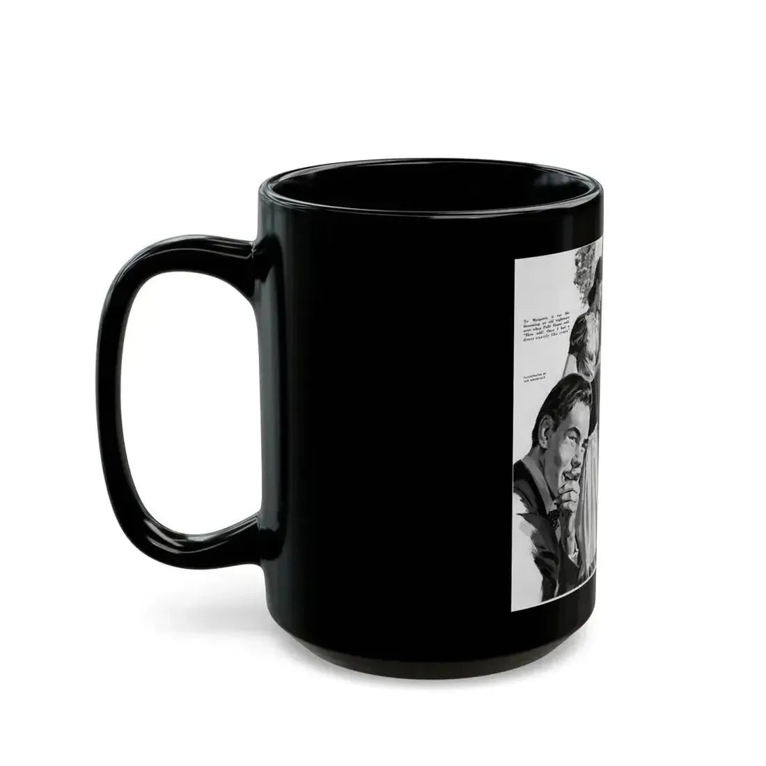A Very Wordly Woman (2), Life Story magazine, May 1944 - Black Coffee Mug - Go Mug Yourself