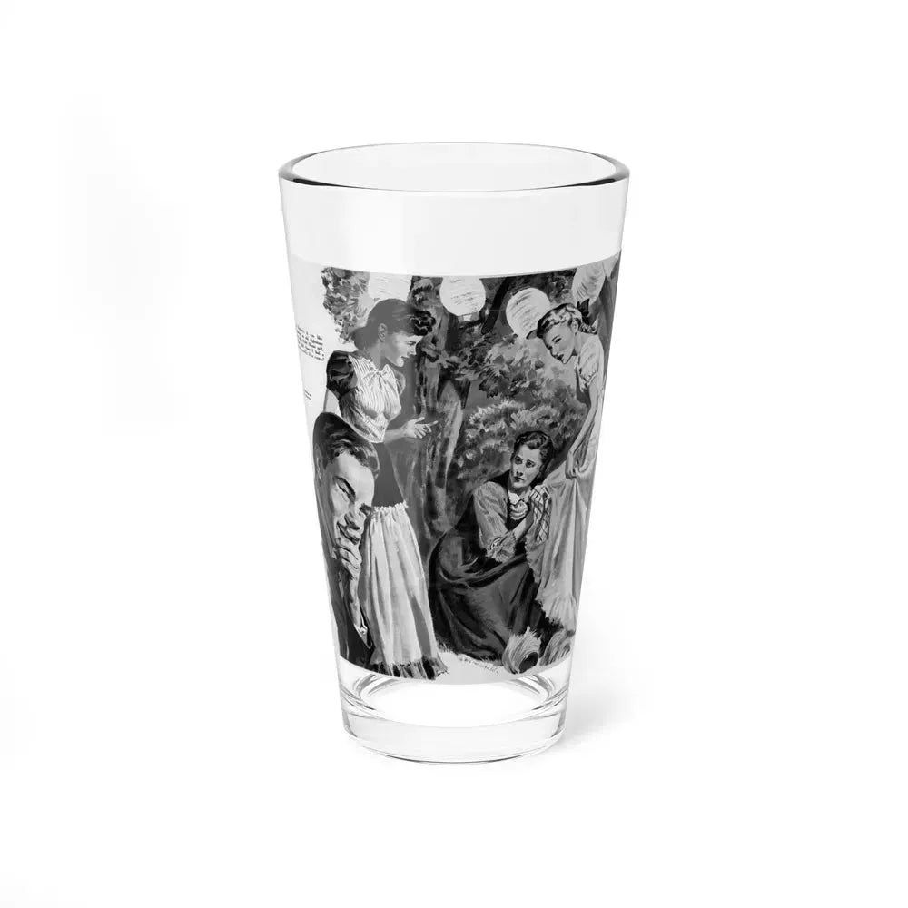 A Very Wordly Woman (2), Life Story magazine, May 1944 (Magazine Illustration) Pint Glass 16oz 16oz - Go Mug Yourself