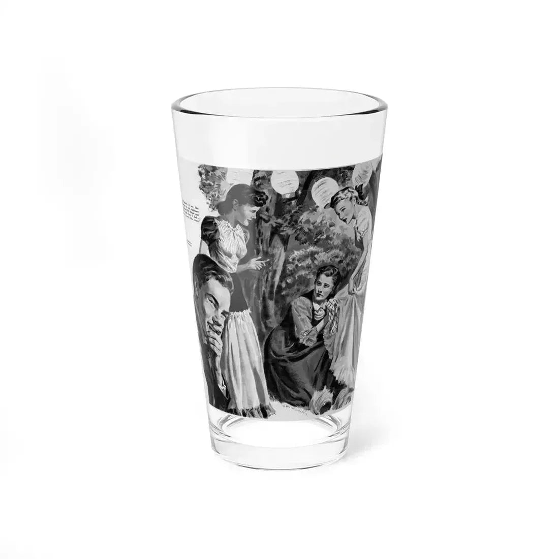 A Very Wordly Woman (2), Life Story magazine, May 1944 (Magazine Illustration) Pint Glass 16oz 16oz - Go Mug Yourself