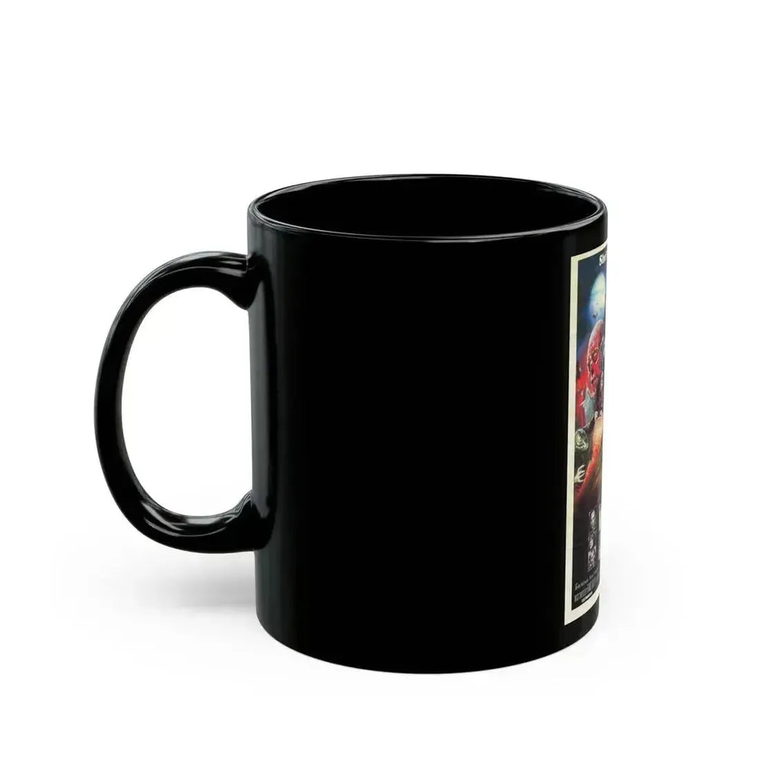 A VIRGIN AMONG THE LIVING DEAD (RETRO) 1973 Movie Poster - Black Coffee Mug - Go Mug Yourself