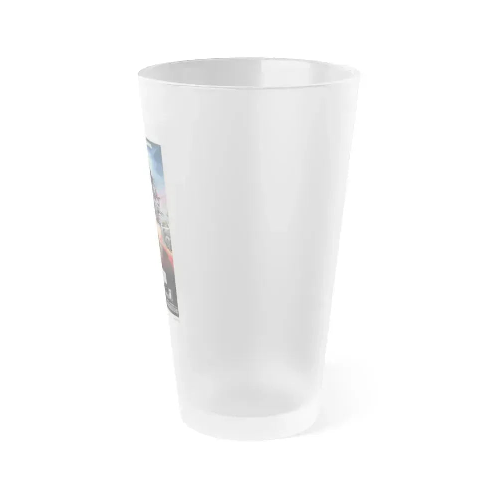 A VIRGIN AMONG THE LIVING DEAD (RETRO) 1973 Movie Poster - Frosted Pint Glass 16oz - Go Mug Yourself