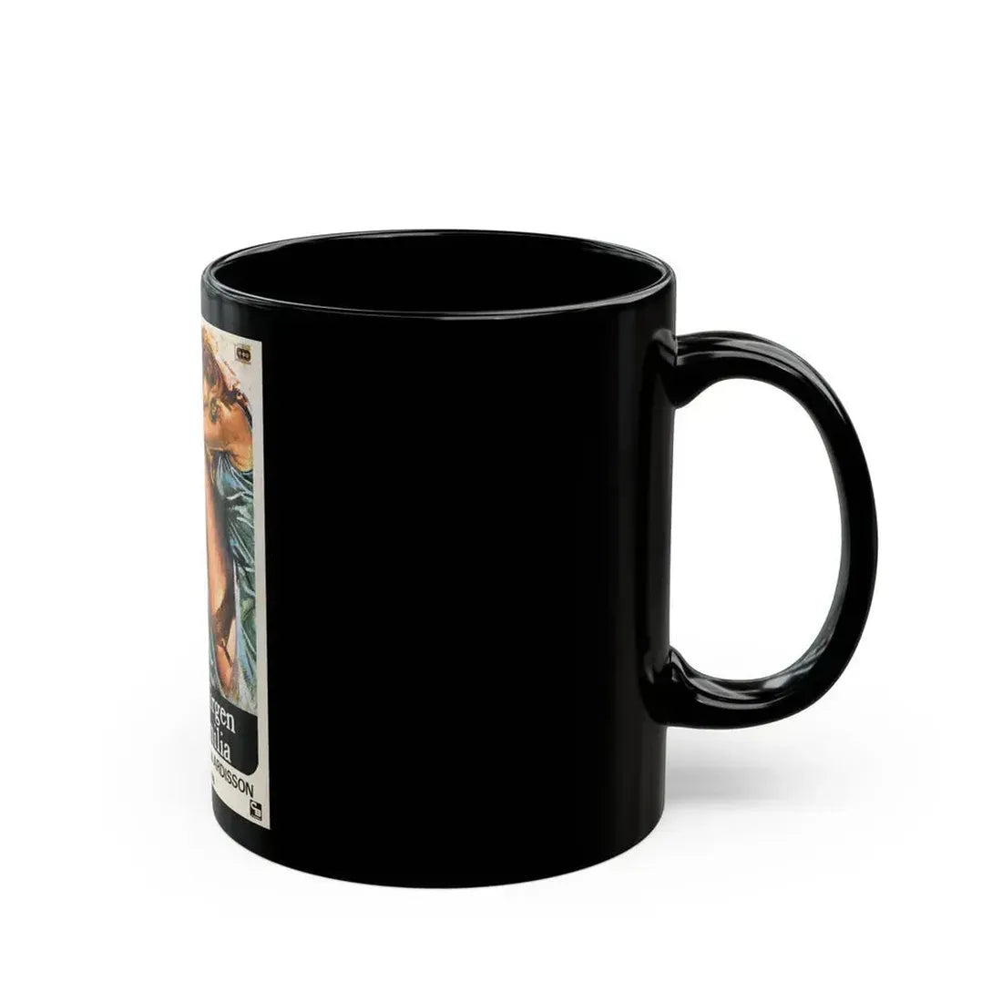 A VIRGIN IN THE FAMILY 1975 Movie Poster - Black Coffee Mug - Go Mug Yourself