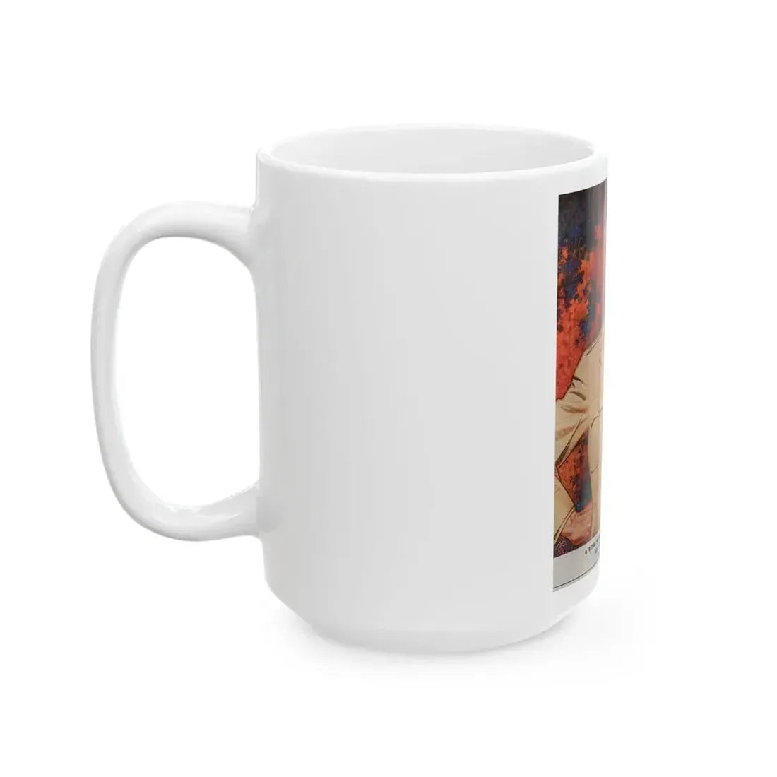 A Vital Message from General Stilwell, The Saturday Evening Post, July 1, 1944 - White Coffee Mug - Go Mug Yourself