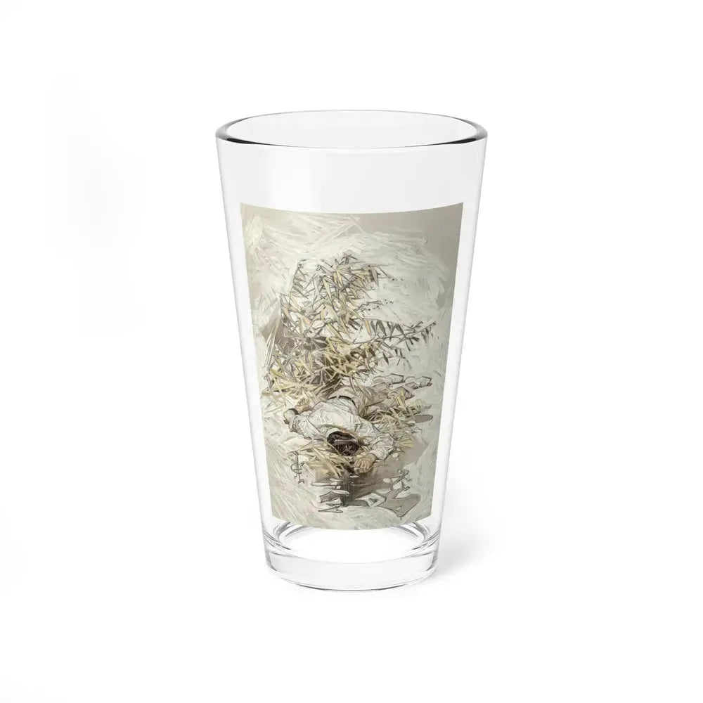 A Voice in the Rice interior book illustration, 1910 (Magazine Illustration) Pint Glass 16oz 16oz - Go Mug Yourself
