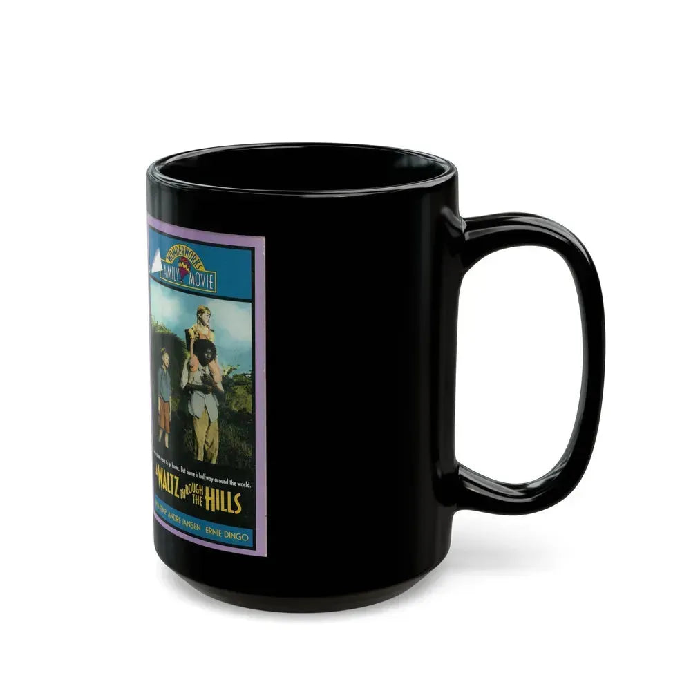 A WALTZ THROUGH THE HILLS WONDERWORKS FAMILY MOVIE TINA KEMP ANDRE JANSEN (VHS COVER) - Black Coffee Mug - Go Mug Yourself