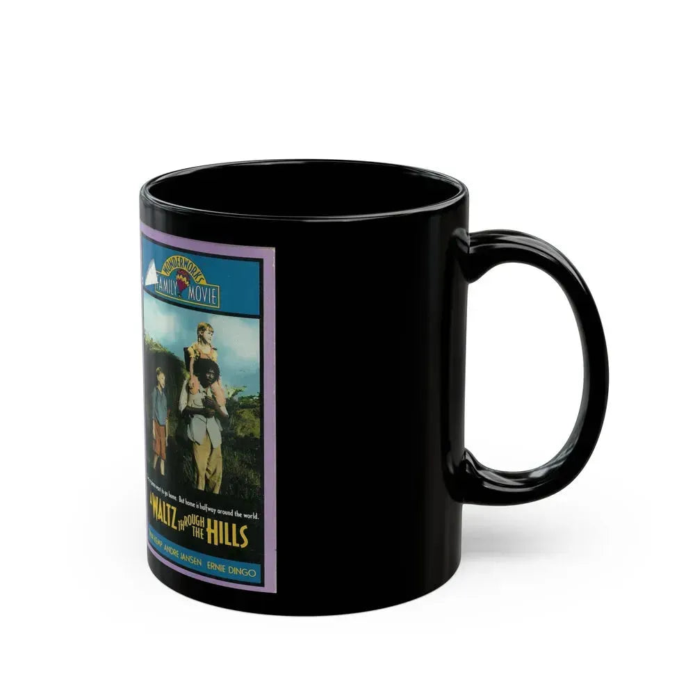 A WALTZ THROUGH THE HILLS WONDERWORKS FAMILY MOVIE TINA KEMP ANDRE JANSEN (VHS COVER) - Black Coffee Mug - Go Mug Yourself