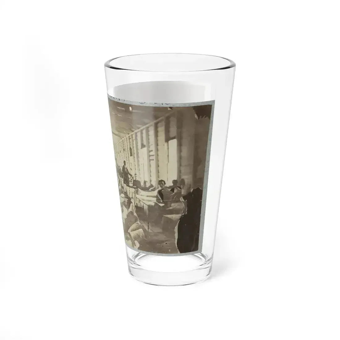 A Ward In Hospital At Convalescent Camp Near Alexandria, Va. (U.S. Civil War) Pint Glass 16oz - Go Mug Yourself