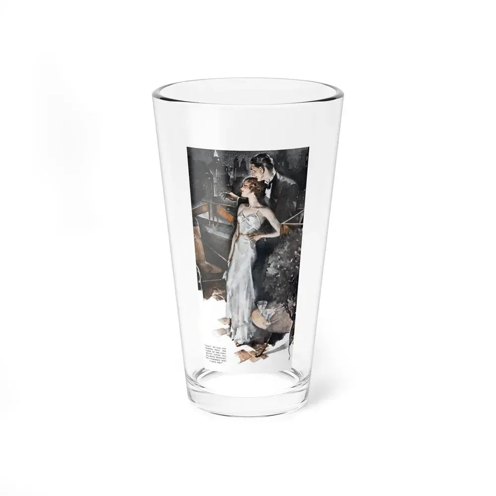 A Week and a Day, Ladies' Home Journal, January 1933 (Magazine Illustration) Pint Glass 16oz 16oz - Go Mug Yourself