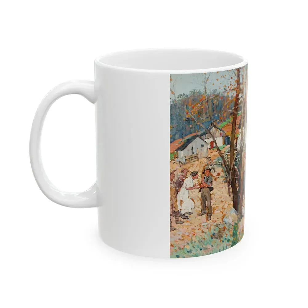 A Welcome Home - White Coffee Mug - Go Mug Yourself