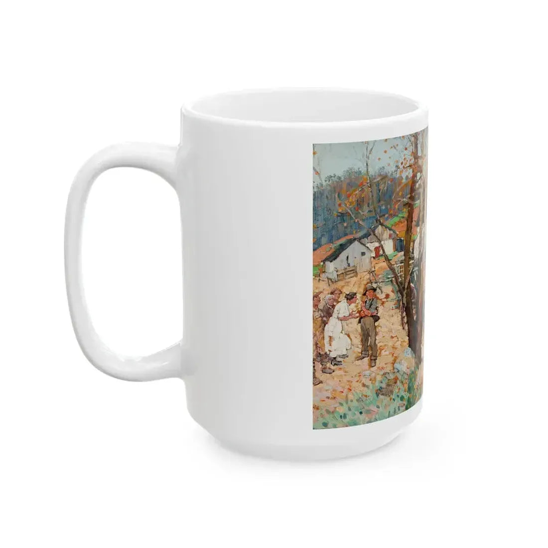 A Welcome Home - White Coffee Mug - Go Mug Yourself