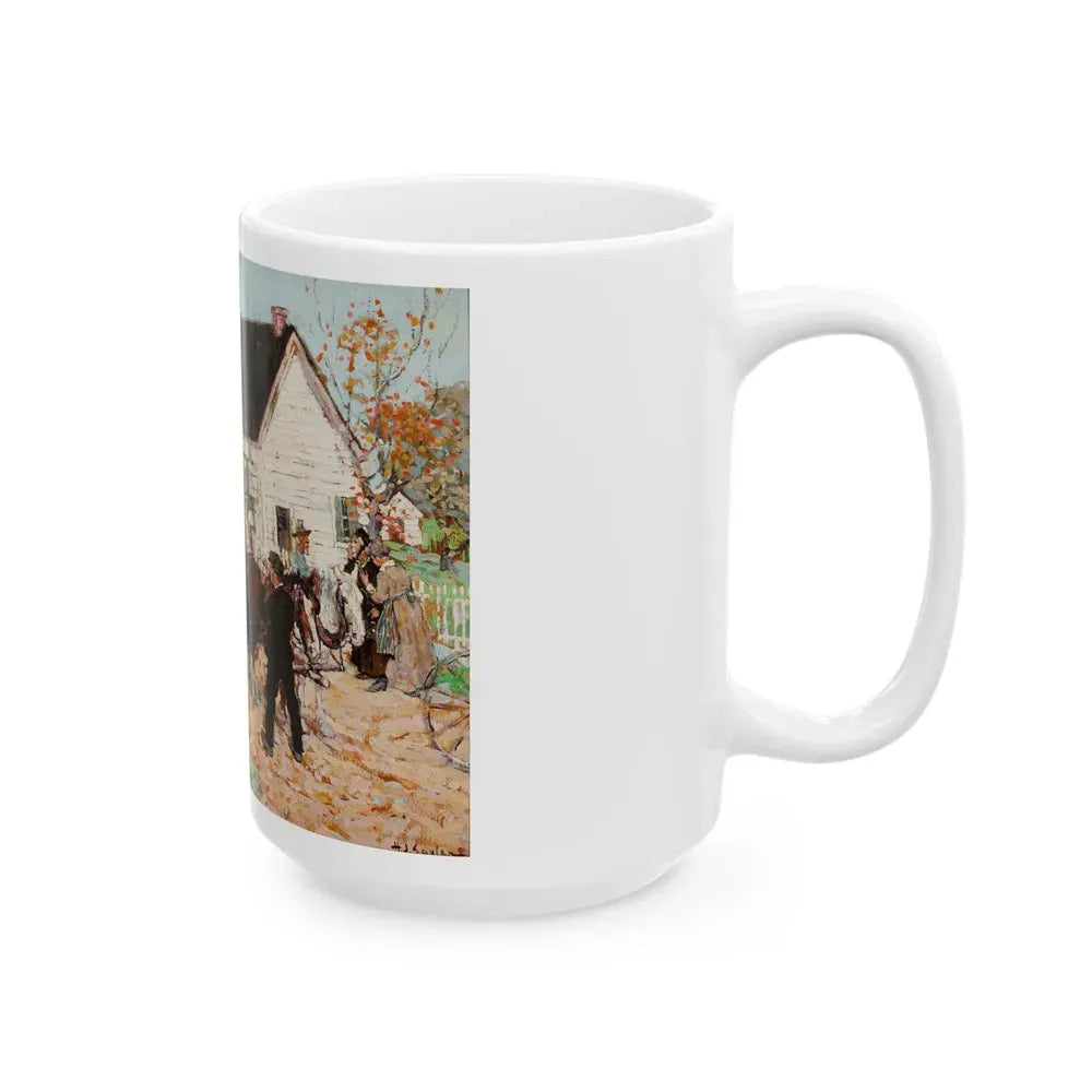 A Welcome Home - White Coffee Mug - Go Mug Yourself