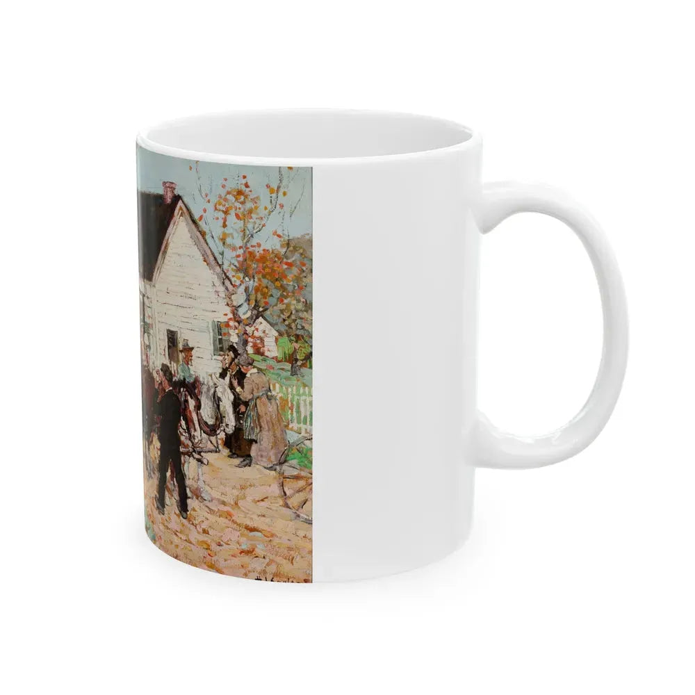 A Welcome Home - White Coffee Mug - Go Mug Yourself