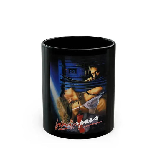 A WHISPER TO A SCREAM 1987 Movie Poster - Black Coffee Mug 11oz - Go Mug Yourself