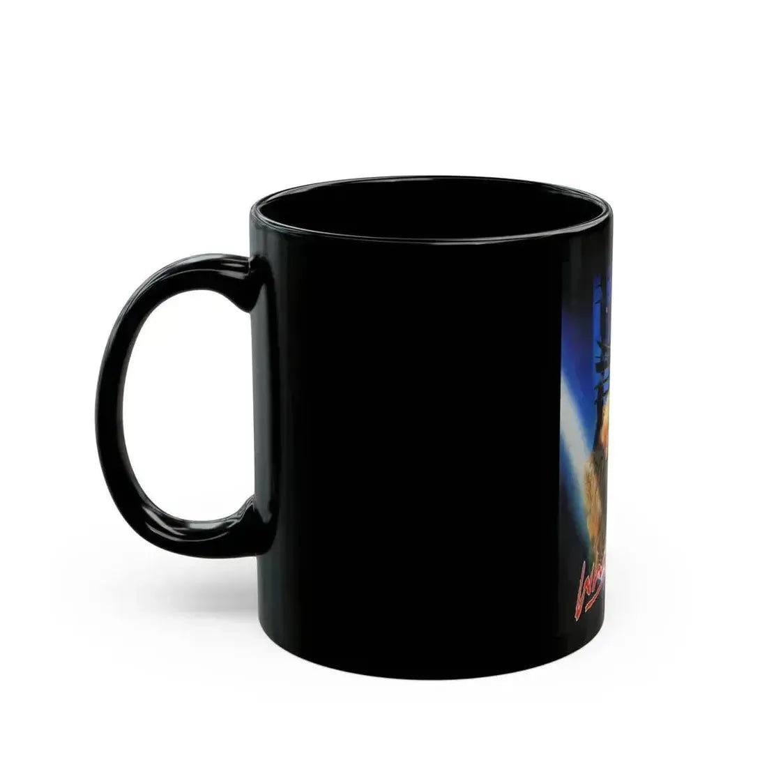 A WHISPER TO A SCREAM 1987 Movie Poster - Black Coffee Mug - Go Mug Yourself