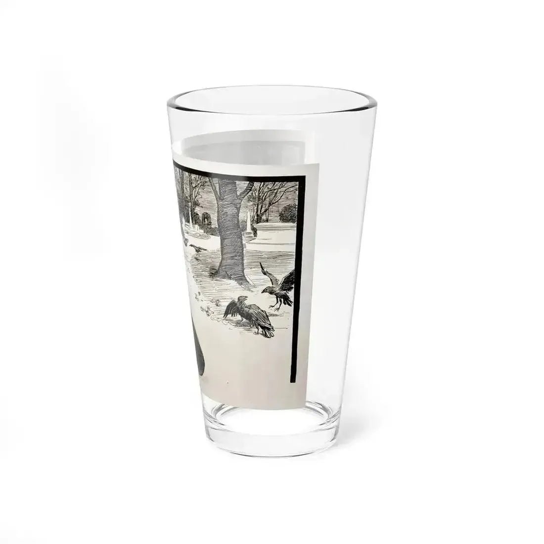 A Widow and Her Friends, Part III, Life magazine, October 18, 1900 (Magazine Illustration) Pint Glass 16oz - Go Mug Yourself