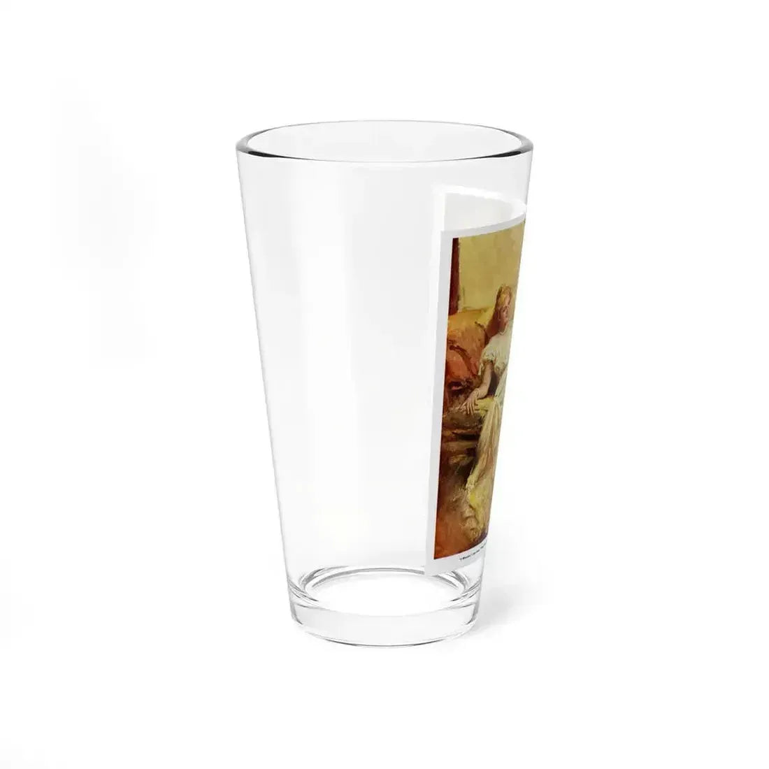 A Woman at her Leasure, 1934 (Magazine Illustration) Pint Glass 16oz - Go Mug Yourself