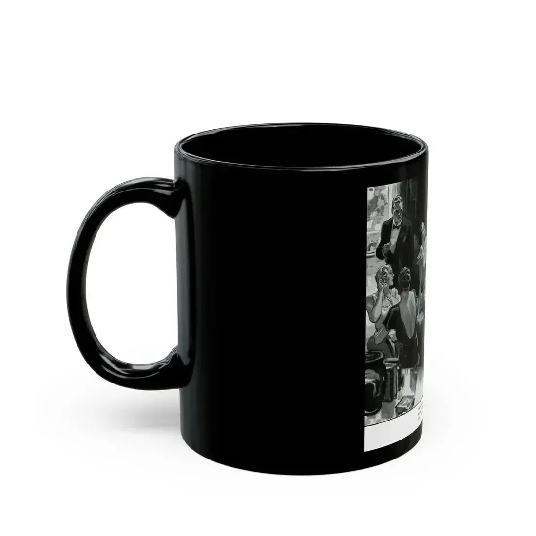 A Woman Curiously Cold, Ladies' Home Journal, October 1933 - Black Coffee Mug - Go Mug Yourself