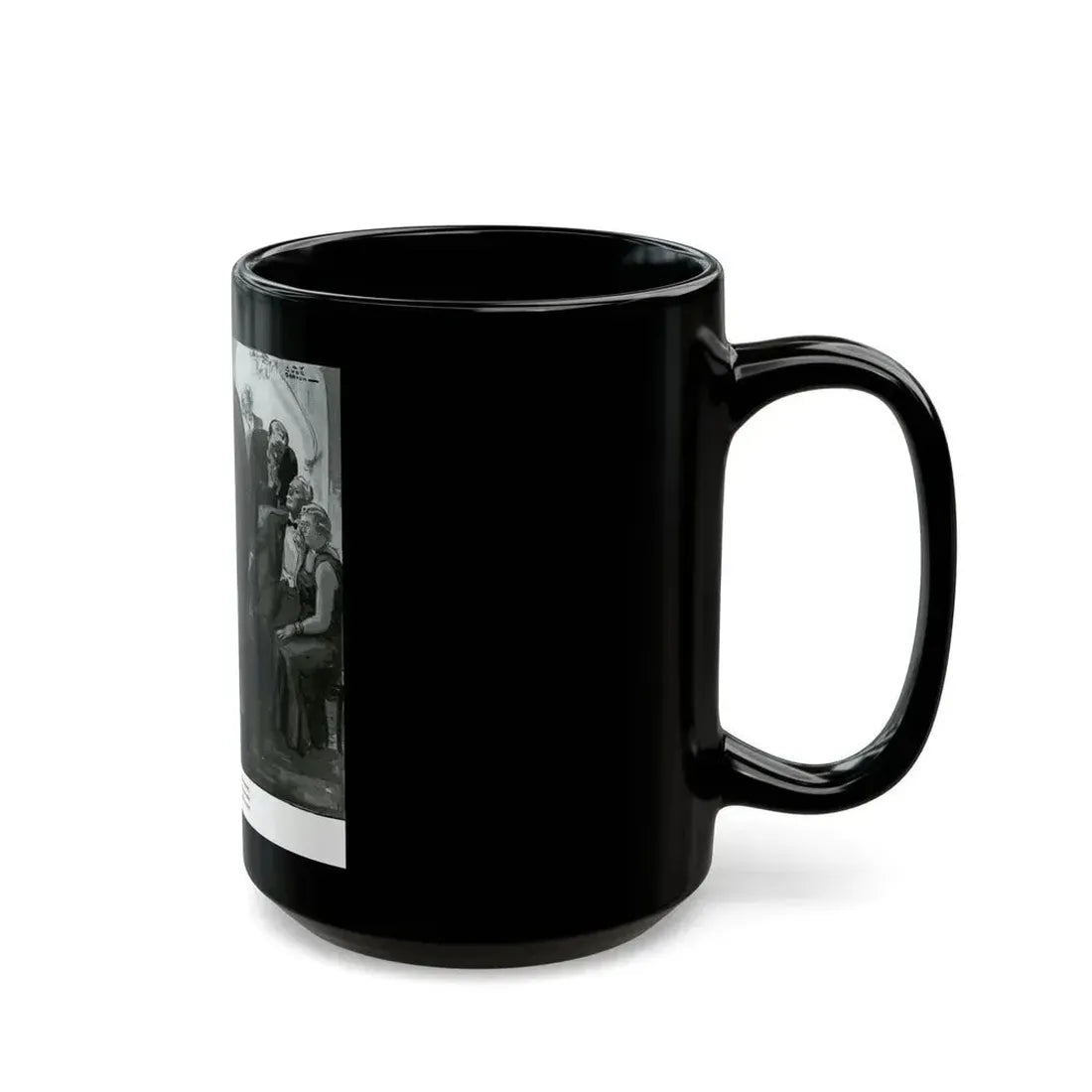 A Woman Curiously Cold, Ladies' Home Journal, October 1933 - Black Coffee Mug - Go Mug Yourself
