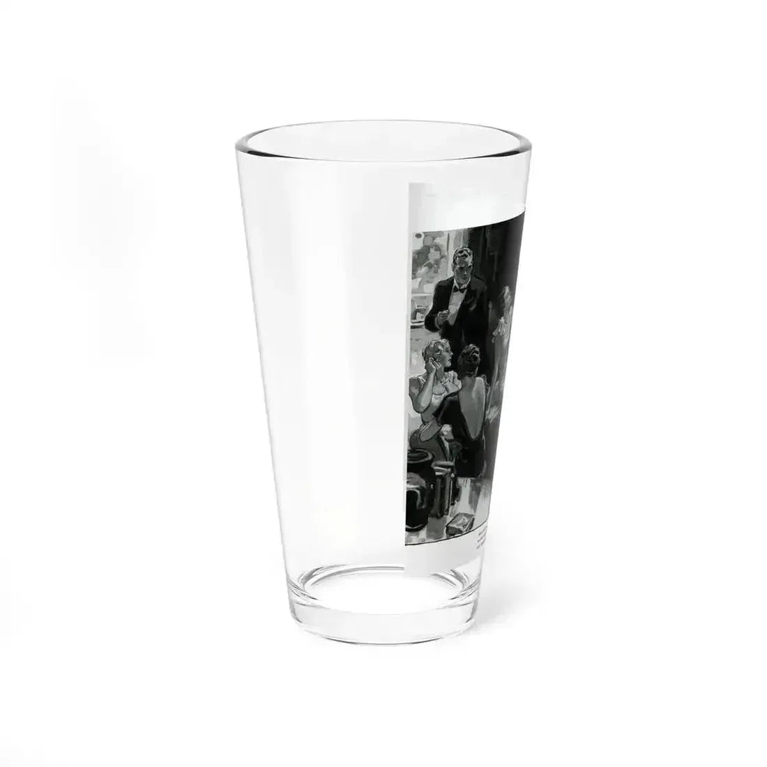 A Woman Curiously Cold, Ladies' Home Journal, October 1933 (Magazine Illustration) Pint Glass 16oz - Go Mug Yourself