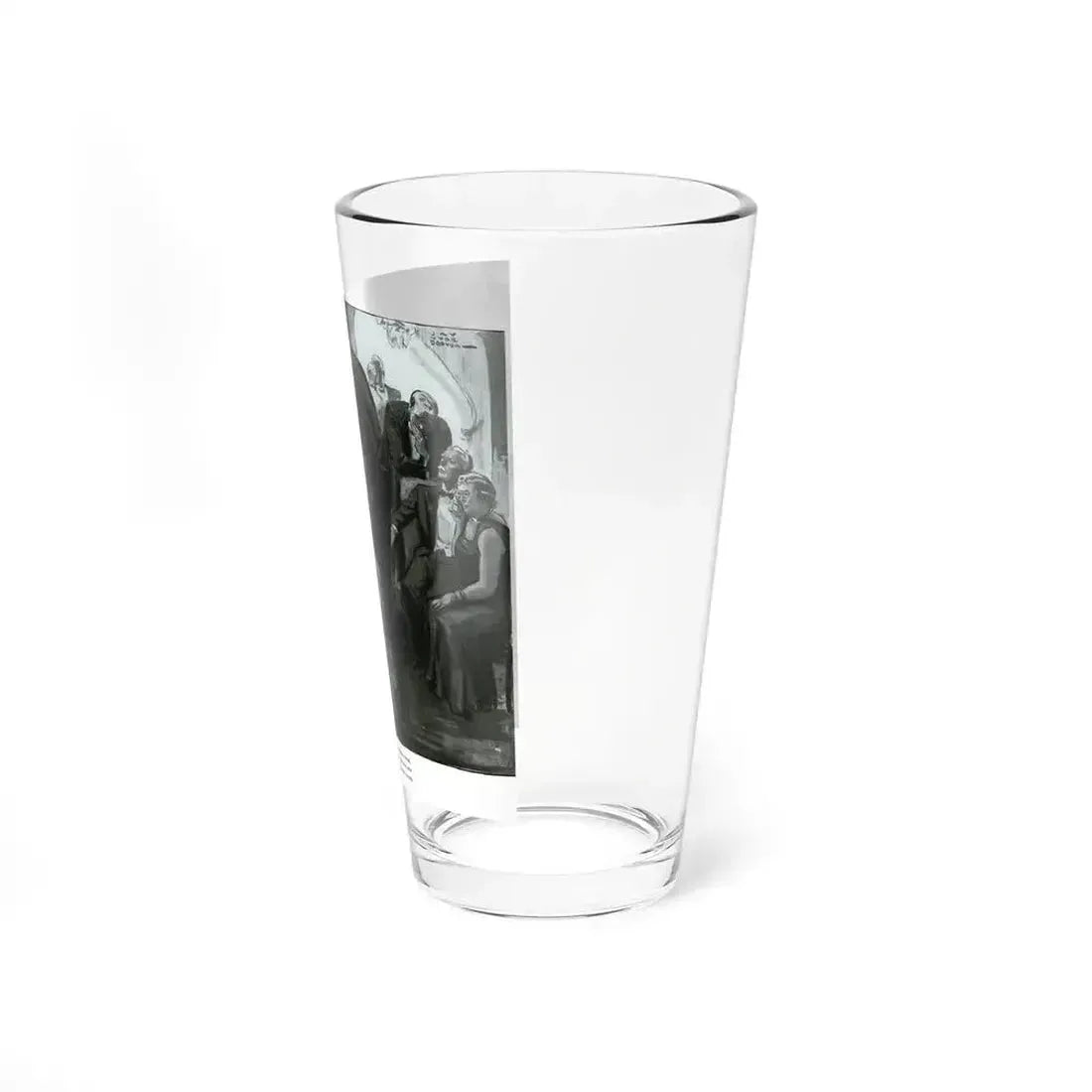 A Woman Curiously Cold, Ladies' Home Journal, October 1933 (Magazine Illustration) Pint Glass 16oz - Go Mug Yourself
