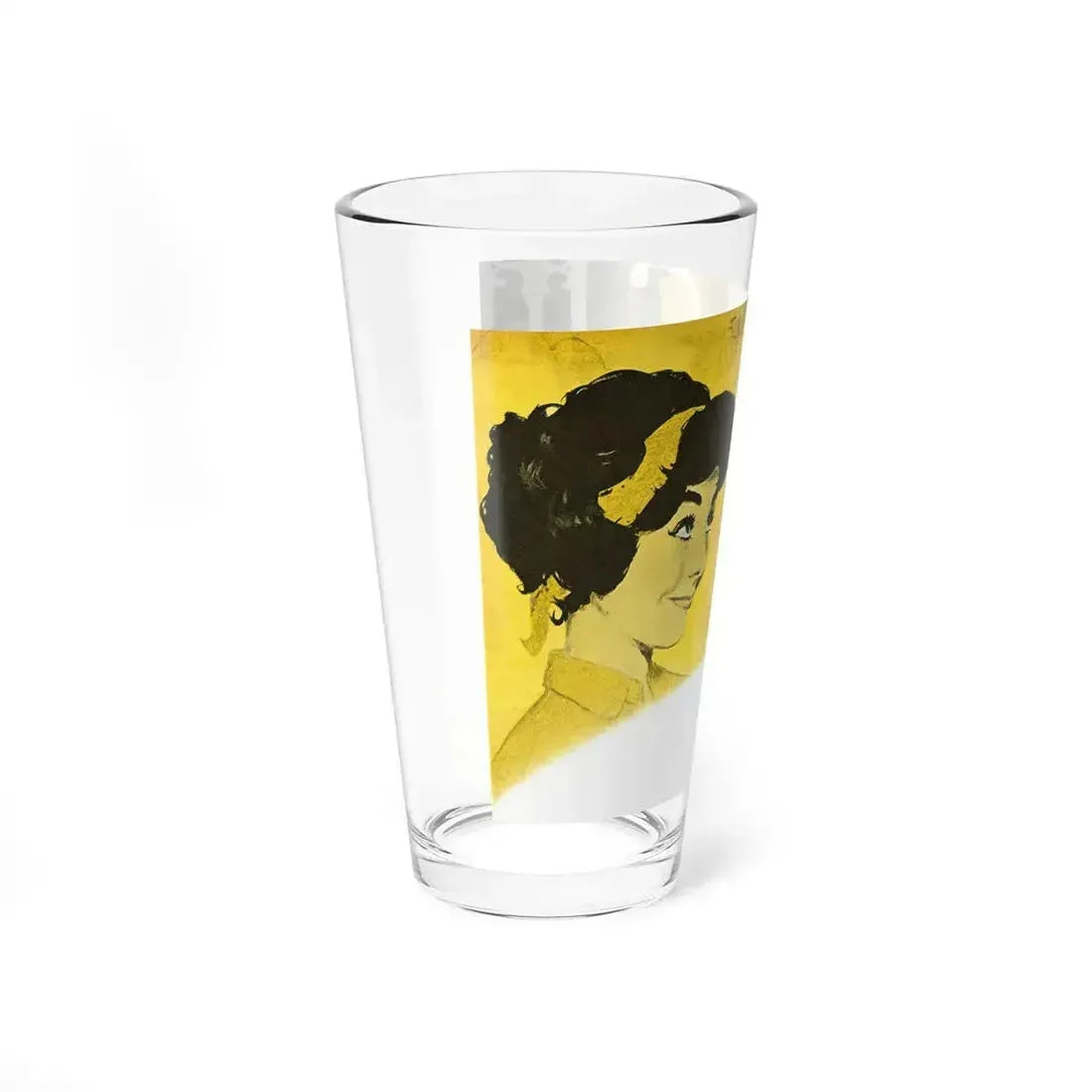 A Woman In Love by Sheila Campbell, Woman's Own, 1959 (Magazine Illustration) Pint Glass 16oz - Go Mug Yourself