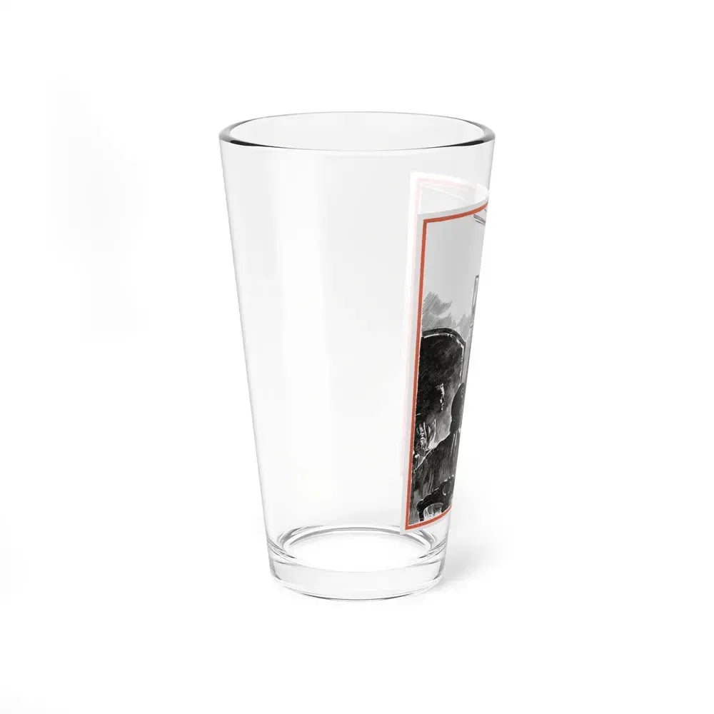 A Woman of Washington, Redbook, December 1934 (Magazine Illustration) Pint Glass 16oz - Go Mug Yourself