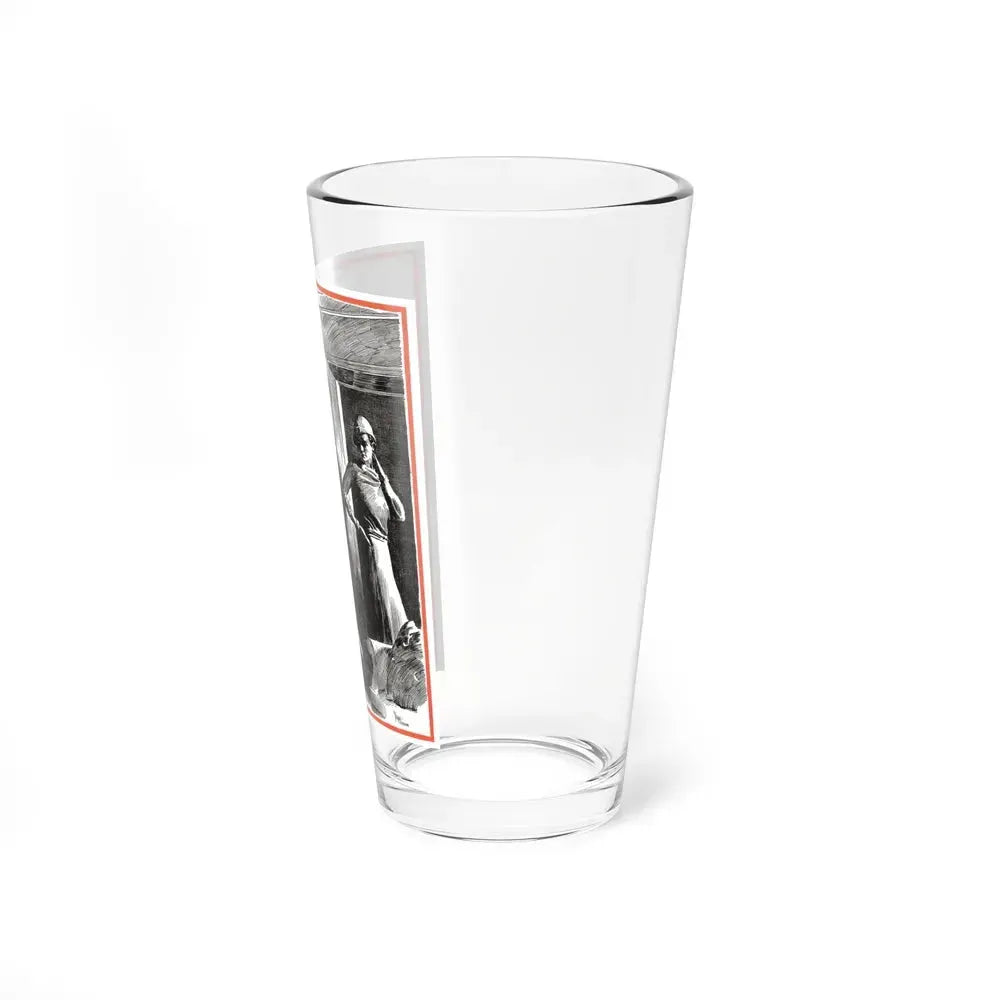 A Woman of Washington, Redbook, December 1934 (Magazine Illustration) Pint Glass 16oz - Go Mug Yourself