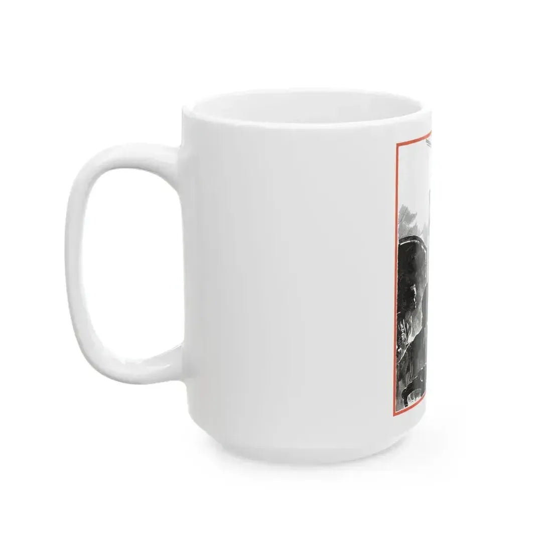 A Woman of Washington, Redbook, December 1934 - White Coffee Mug - Go Mug Yourself