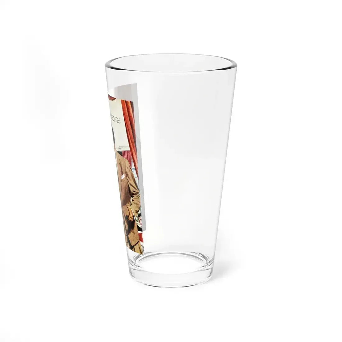 A Woman's Challenge (Pt. 1), Redbook, November 1950 (Magazine Illustration) Pint Glass 16oz - Go Mug Yourself
