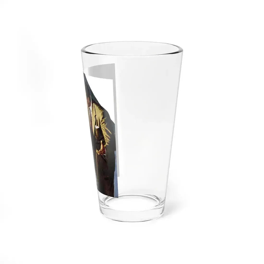 A Woman's Challenge (Pt. 2), Redbook, December 1950 (Magazine Illustration) Pint Glass 16oz - Go Mug Yourself