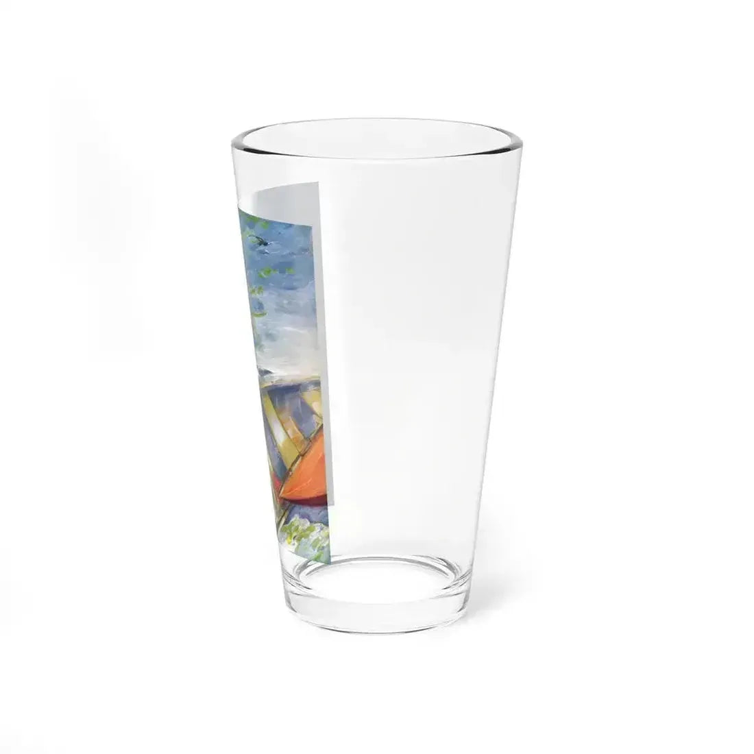 A Woman Sailing, illustration, 1914 (Magazine Illustration) Pint Glass 16oz - Go Mug Yourself