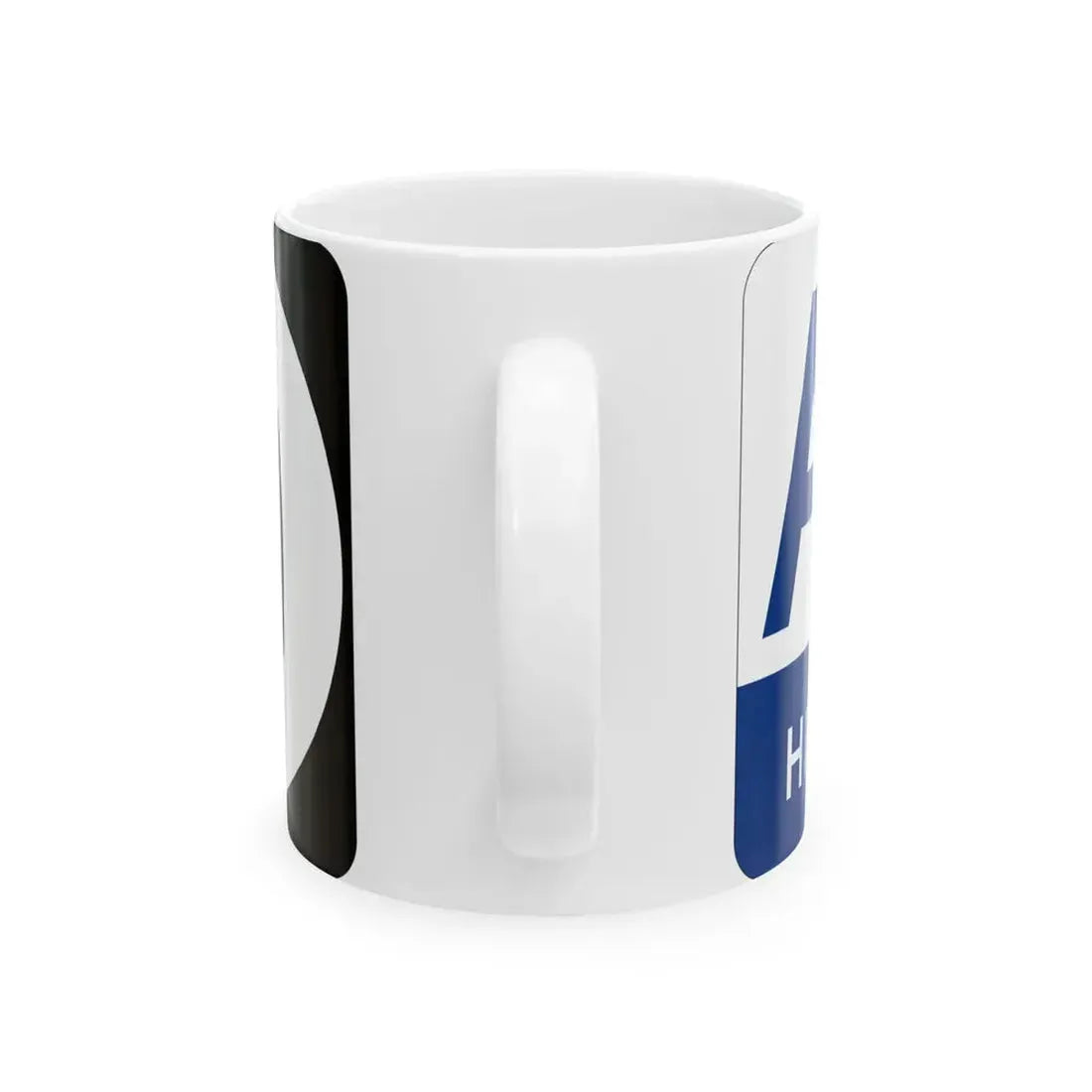 AA Highway KY 10 (Kentucky) (Road Sign) White Coffee Mug - Go Mug Yourself