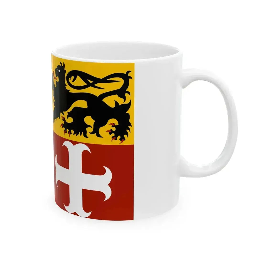 Aalter vlag (Belgium) White Coffee Mug - Go Mug Yourself