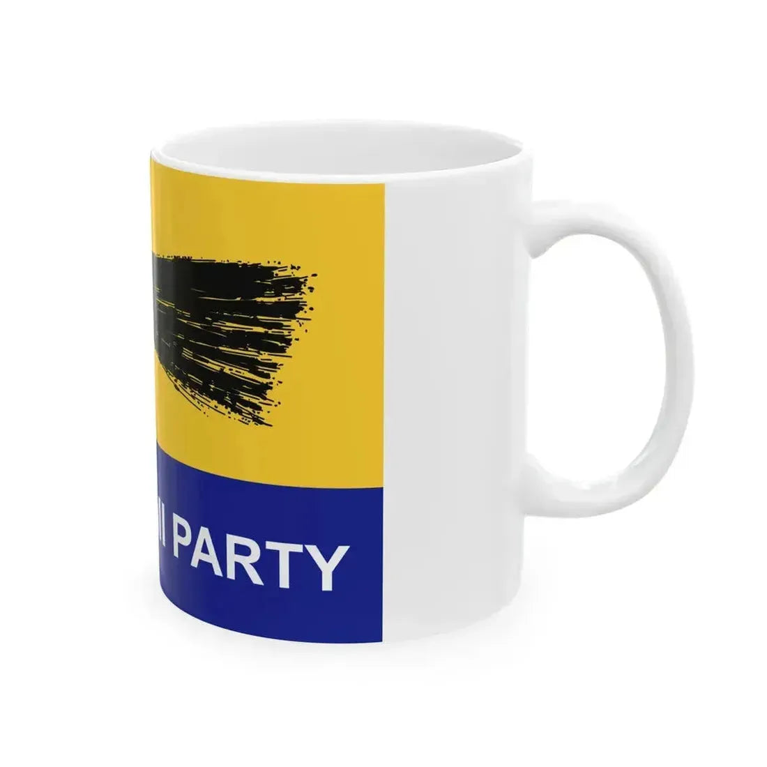 AAP English Flag (India) White Coffee Mug - Go Mug Yourself