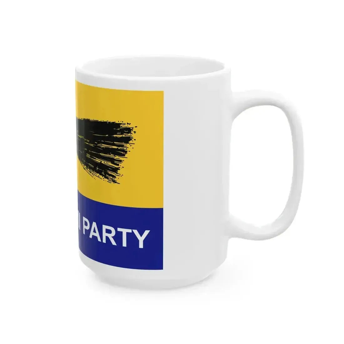 AAP English Flag (India) White Coffee Mug - Go Mug Yourself
