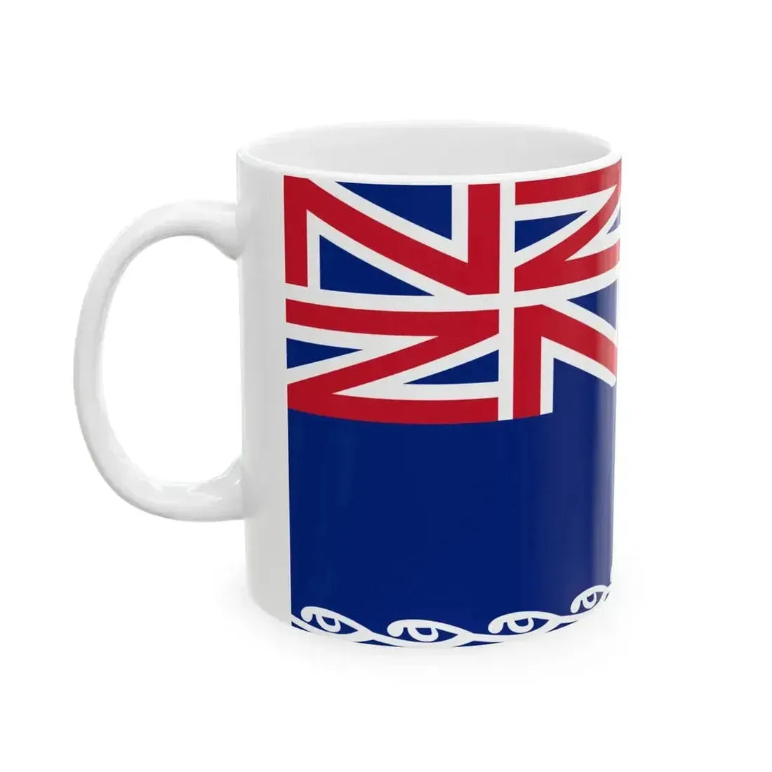 Aaron Nicholsons New Zealand Flag (New Zealand) White Coffee Mug - Go Mug Yourself