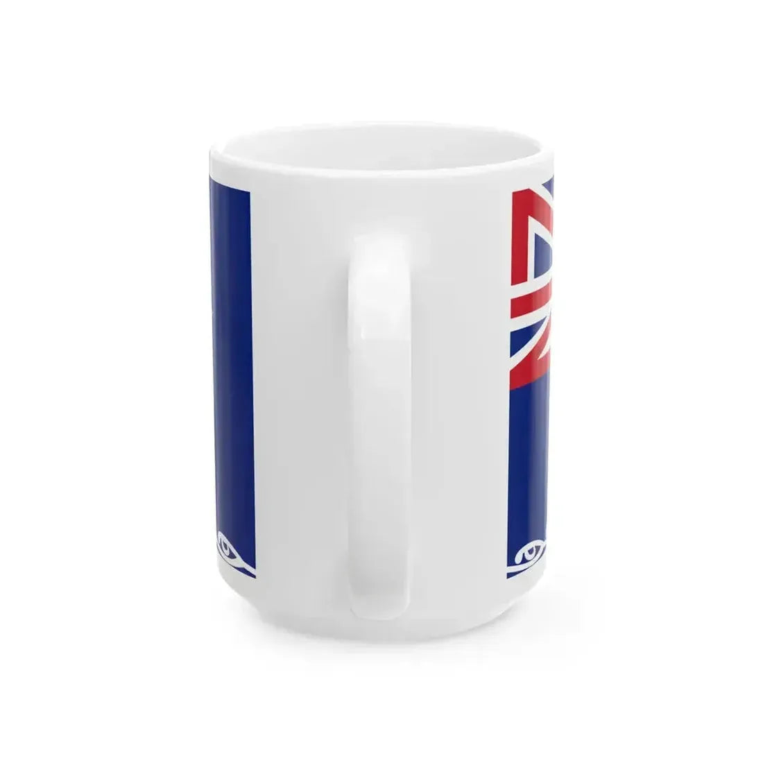 Aaron Nicholsons New Zealand Flag (New Zealand) White Coffee Mug - Go Mug Yourself