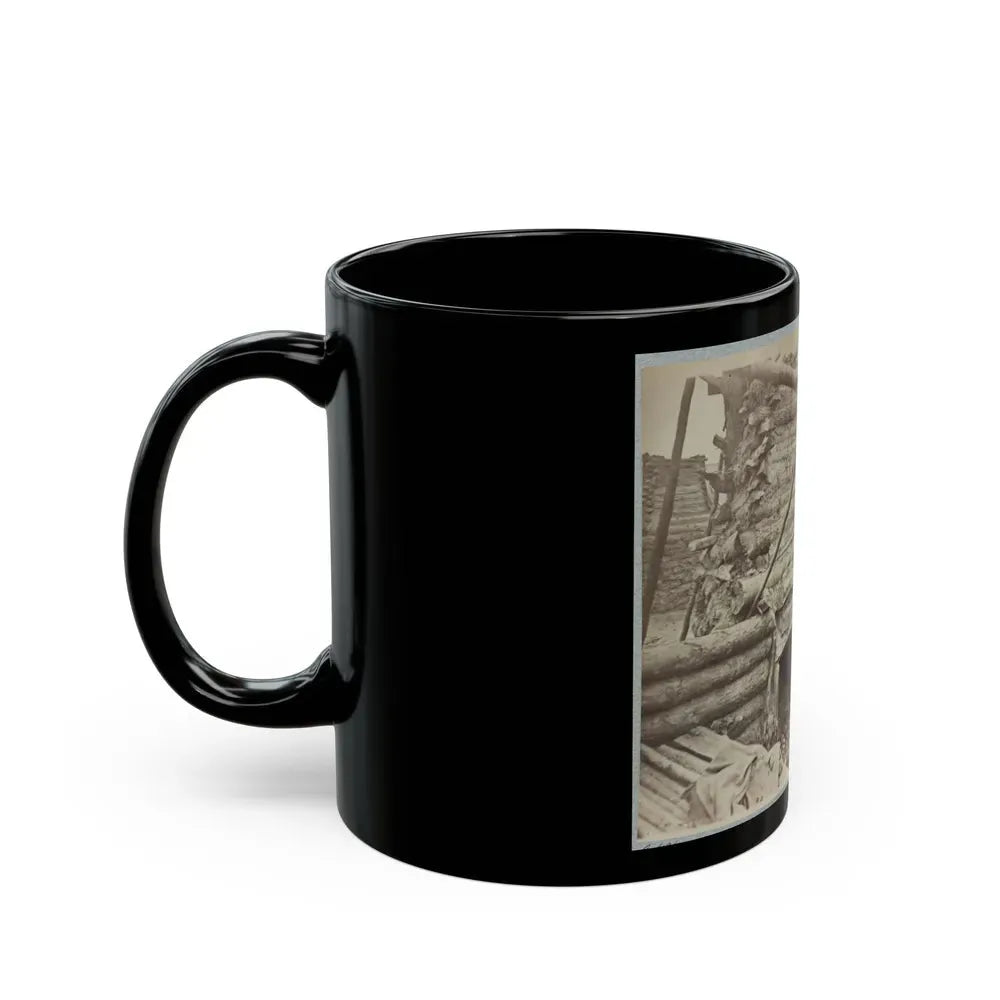 Abandoned Camp Of 9th Army Corps Near Falmouth, Va., February, 1863 001 (U.S. Civil War) Black Coffee Mug - Go Mug Yourself