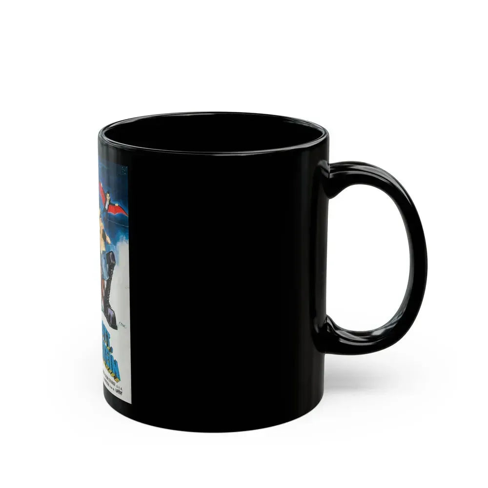 ABBOTT AND COSTELLO MEET FRANKENSTEIN (GERMAN) 1948 Movie Poster - Black Coffee Mug - Go Mug Yourself
