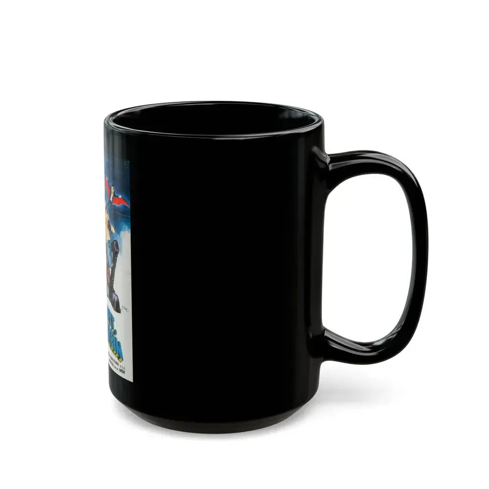 ABBOTT AND COSTELLO MEET FRANKENSTEIN (GERMAN) 1948 Movie Poster - Black Coffee Mug - Go Mug Yourself