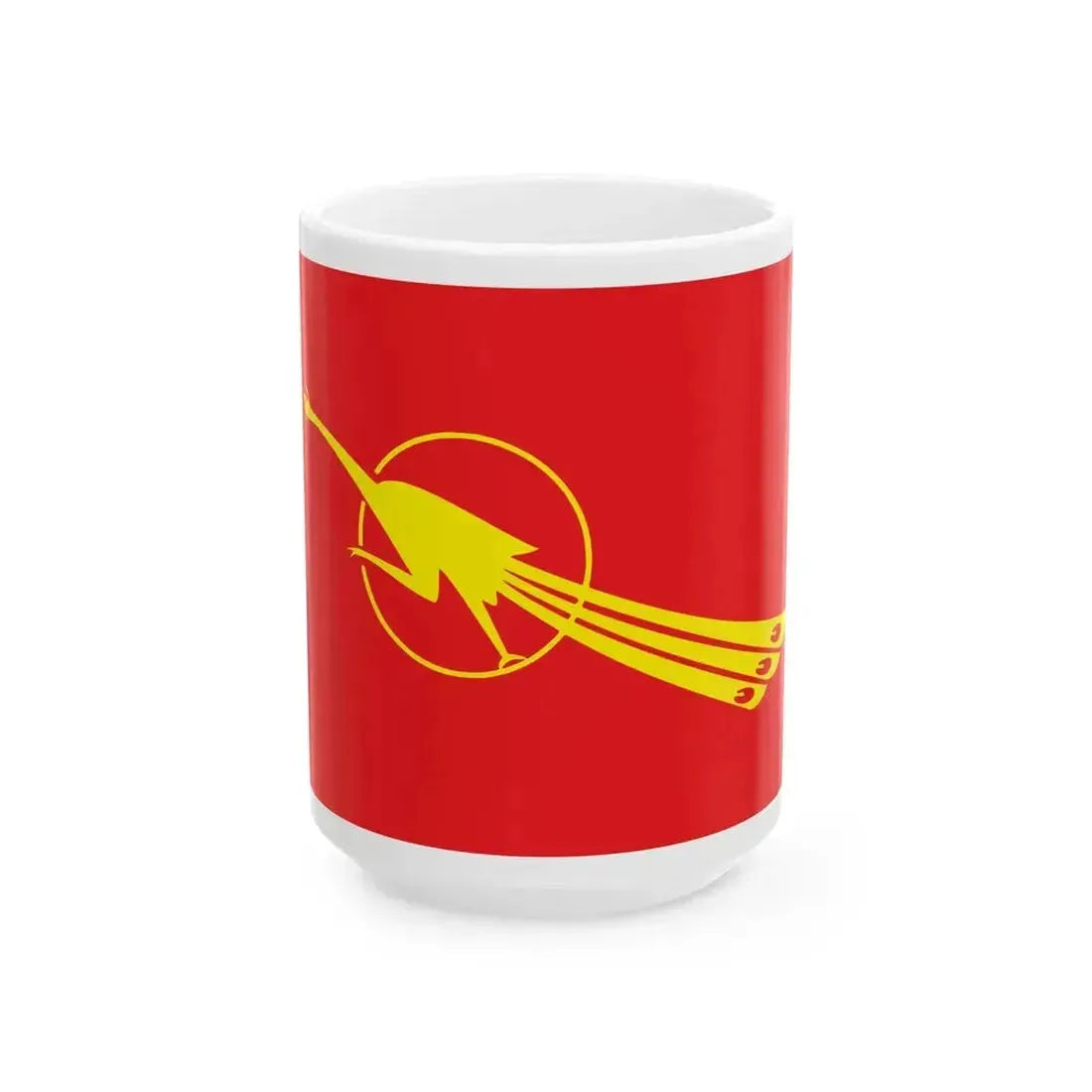 ABFSU Flag (Myanmar) White Coffee Mug 15oz - Go Mug Yourself