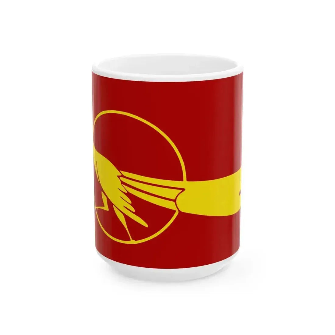 ABFSU Flag Original (Myanmar) White Coffee Mug 15oz - Go Mug Yourself