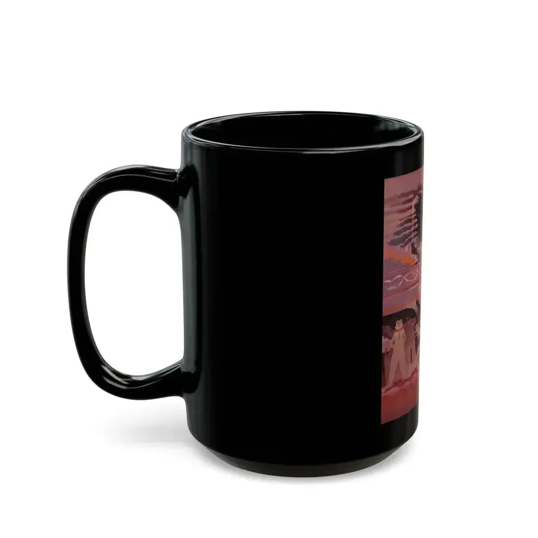Above the Clouds - Black Coffee Mug - Go Mug Yourself