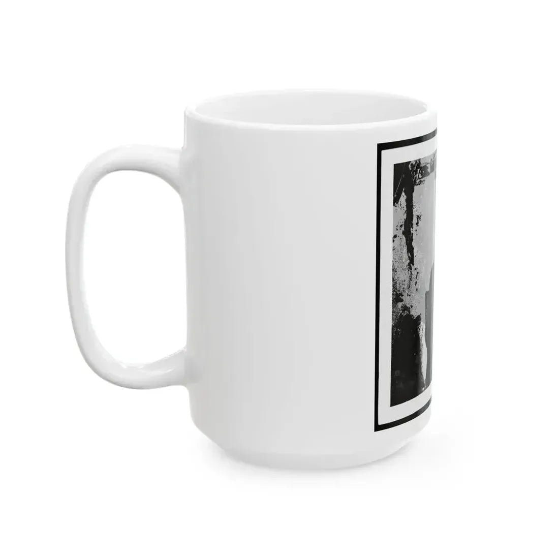 Abraham Lincoln, President Of The United States, Three-Quarter Length Portrait, Seated, Facing Right (U.S. Civil War) White Coffee Mug - Go Mug Yourself